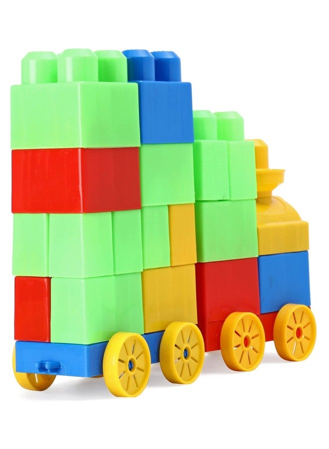 plutofit Play & Learn Building Blocks for Toddlers Activity Game Toy 44Pcs. - Image 5